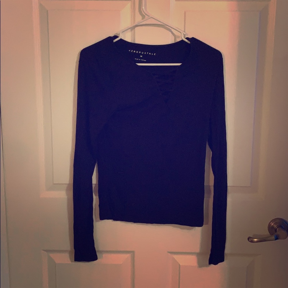 Black long sleeve shirt